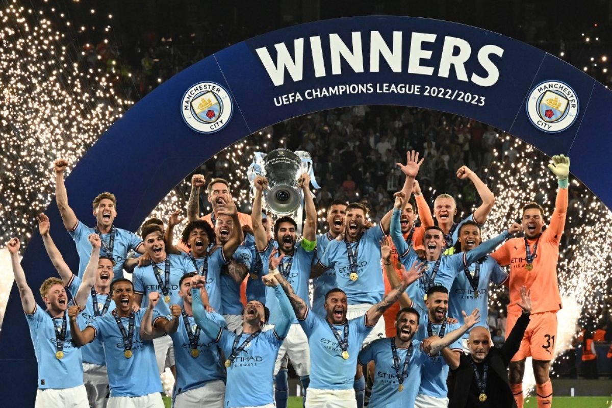 Enam pemain Manchester City masuk di regu terbaik FIFA 2023